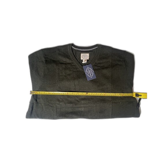 NWT St. John's Bay Forest Eclipse Long Sleeve V Neck Sweater Men's Size XL - Picture 6 of 10